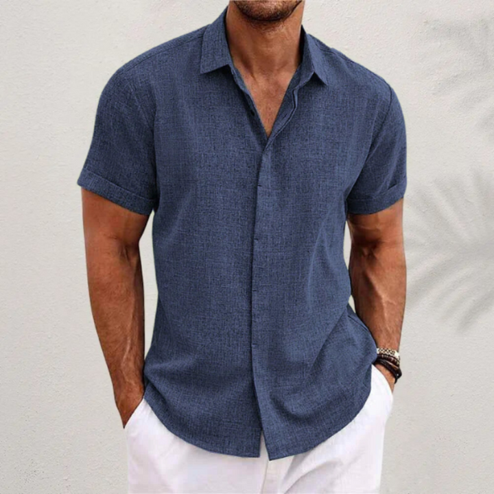 Aleandro™ - Classic Linen Shirt