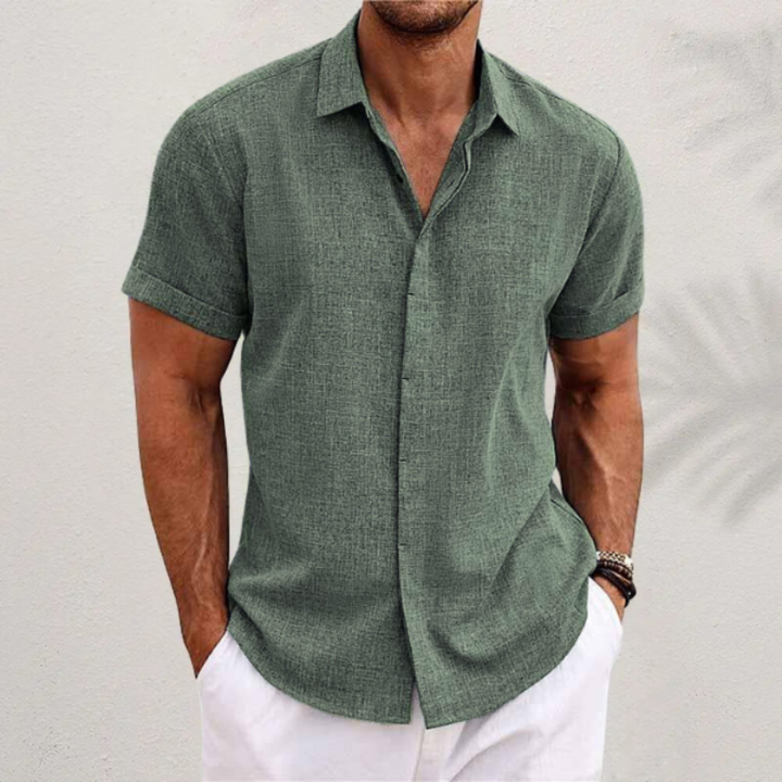 Aleandro™ - Classic Linen Shirt