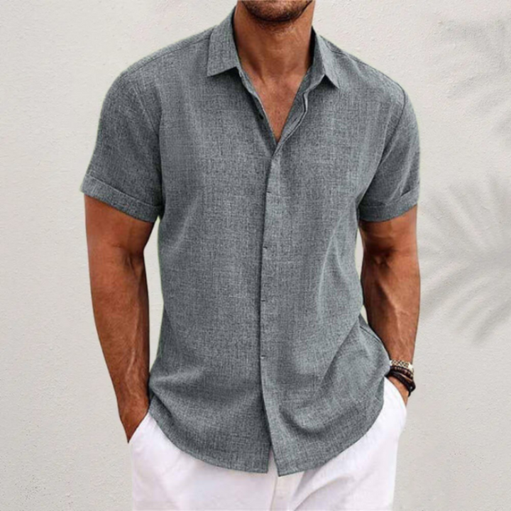Aleandro™ - Classic Linen Shirt