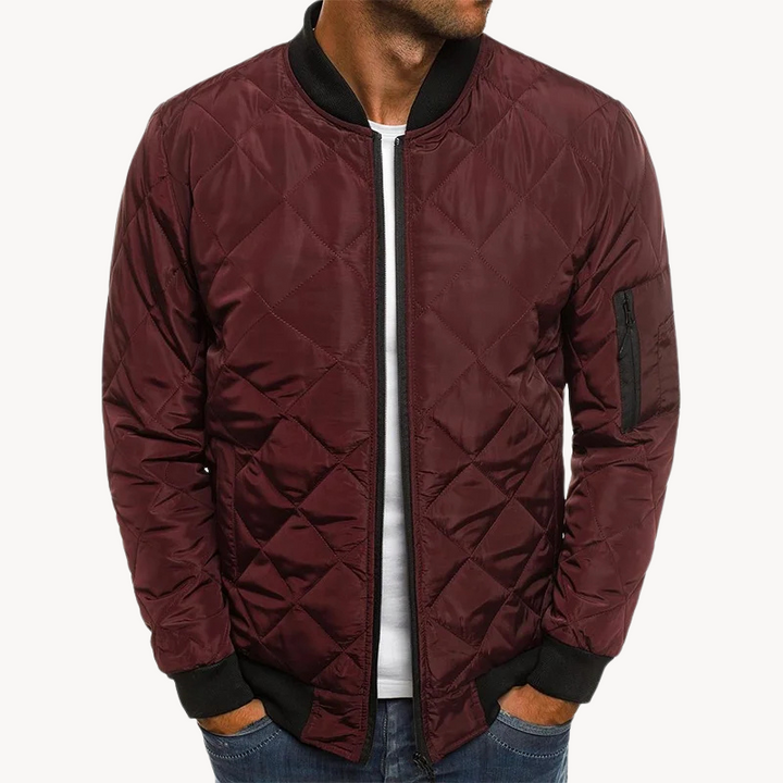Ambrogio - Premium Quality Jacket With Diamond Design