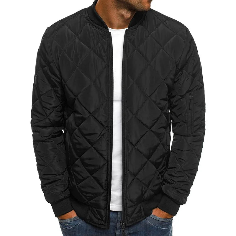 Ambrogio - Premium Quality Jacket With Diamond Design