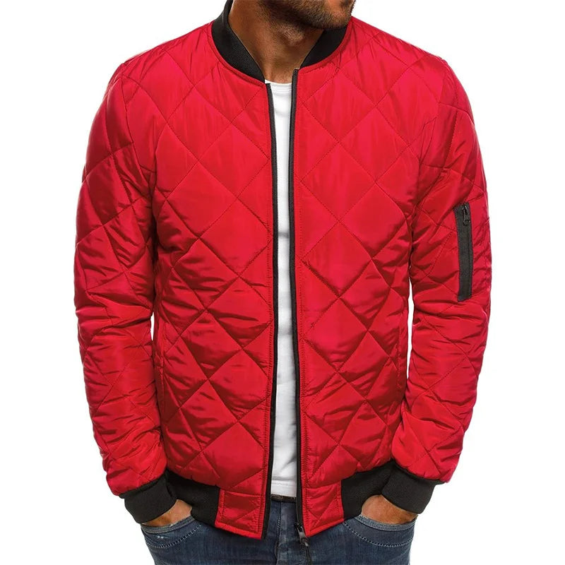 Ambrogio - Premium Quality Jacket With Diamond Design